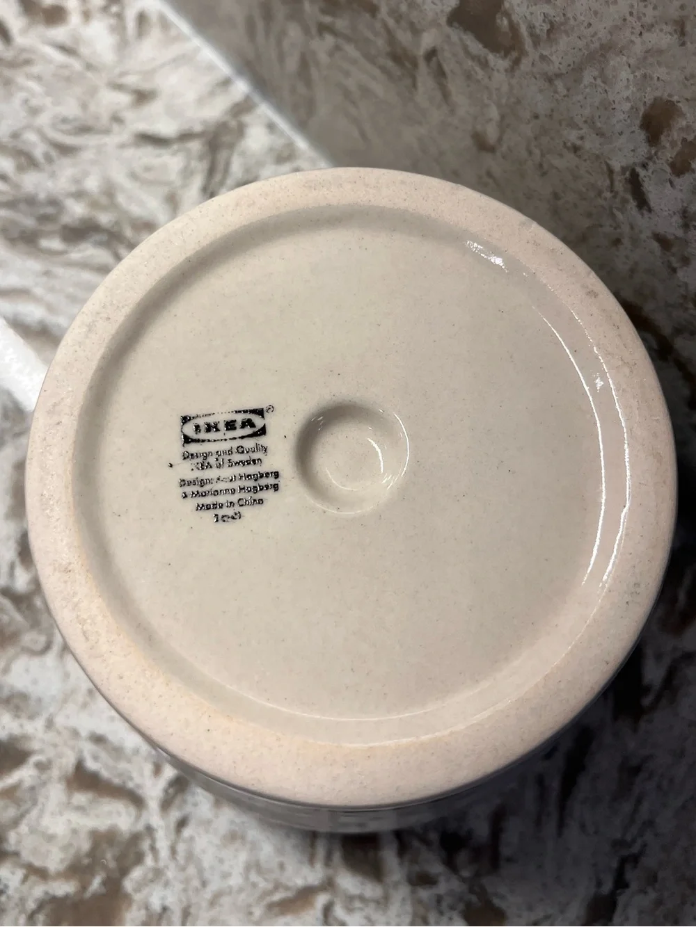 Cream Ceramic Planter Pot